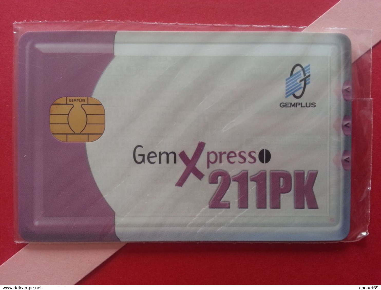 CARTE A PUCE Blister GEMPLUS GEMXPRESSO 211PK TEST CARD NSB Mint Smart Demo (BA0415 - Onbekende Oorsprong