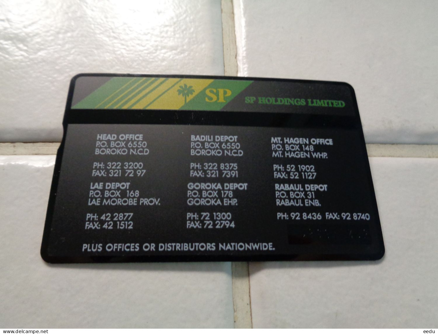 Papua New Guinea Phonecard ( 512L ) - Papua-Neuguinea