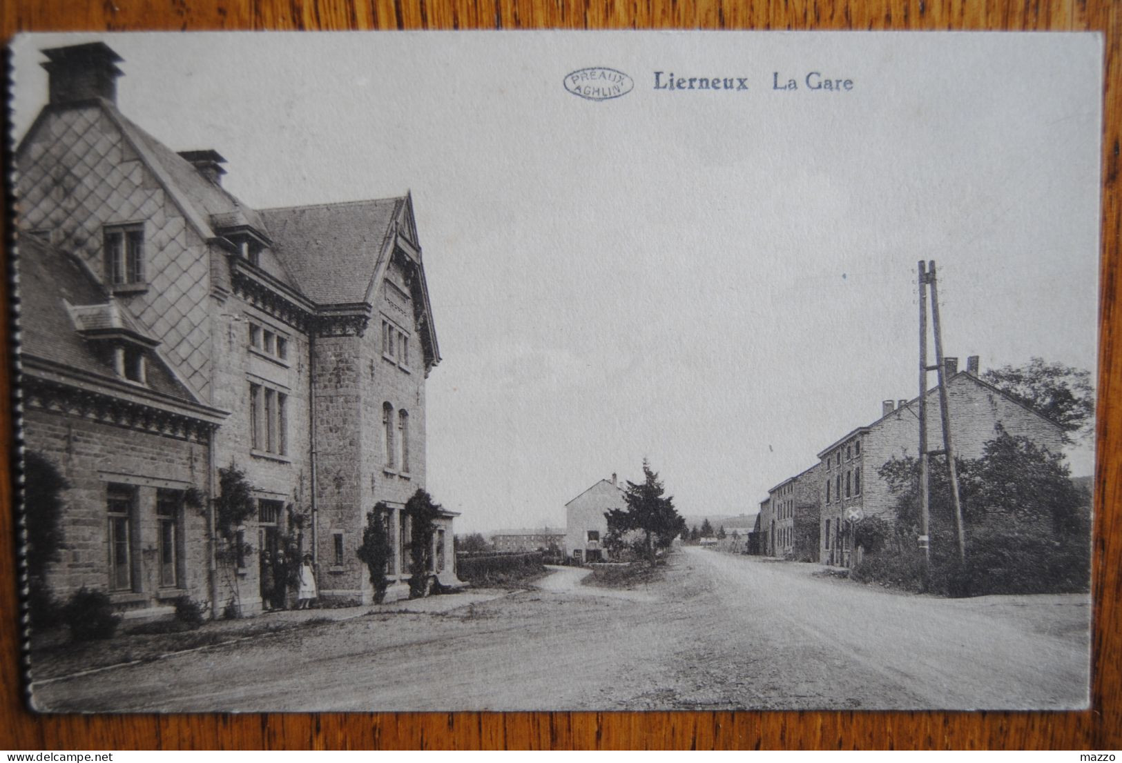 378/ LIERNEUX - Gare Vicinale (tram Vers Vielsalm) 1933 - Lierneux