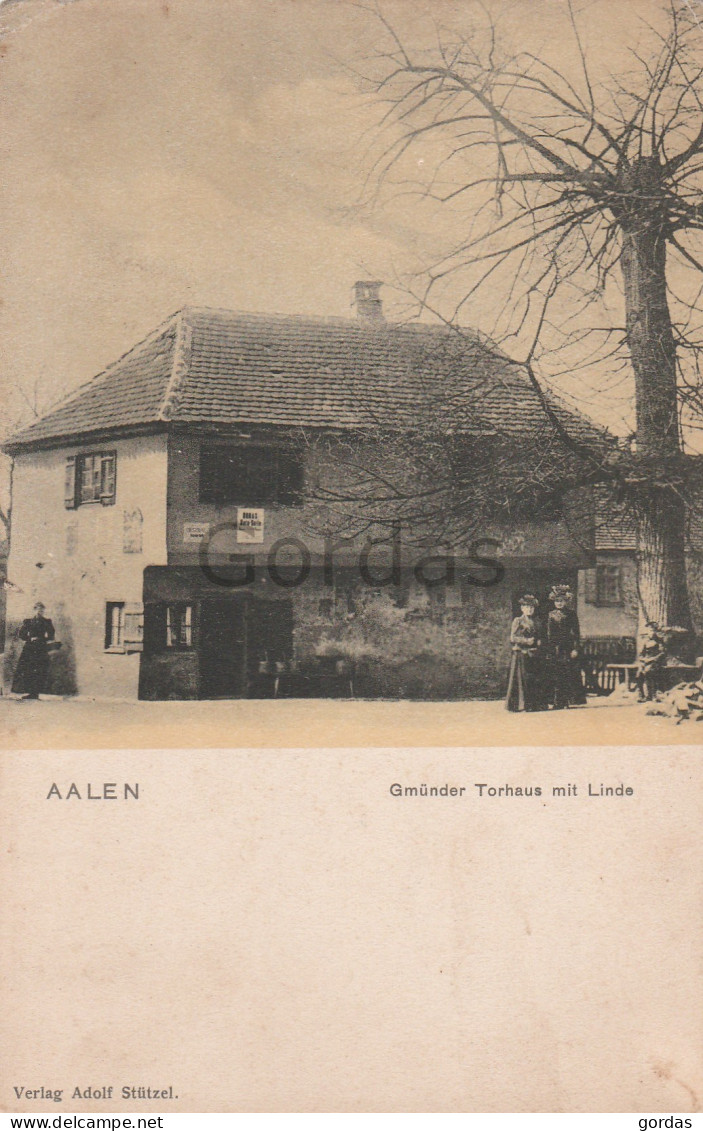 Germany - Aalen - Gmunder Torhaus Mit Linde - Aalen