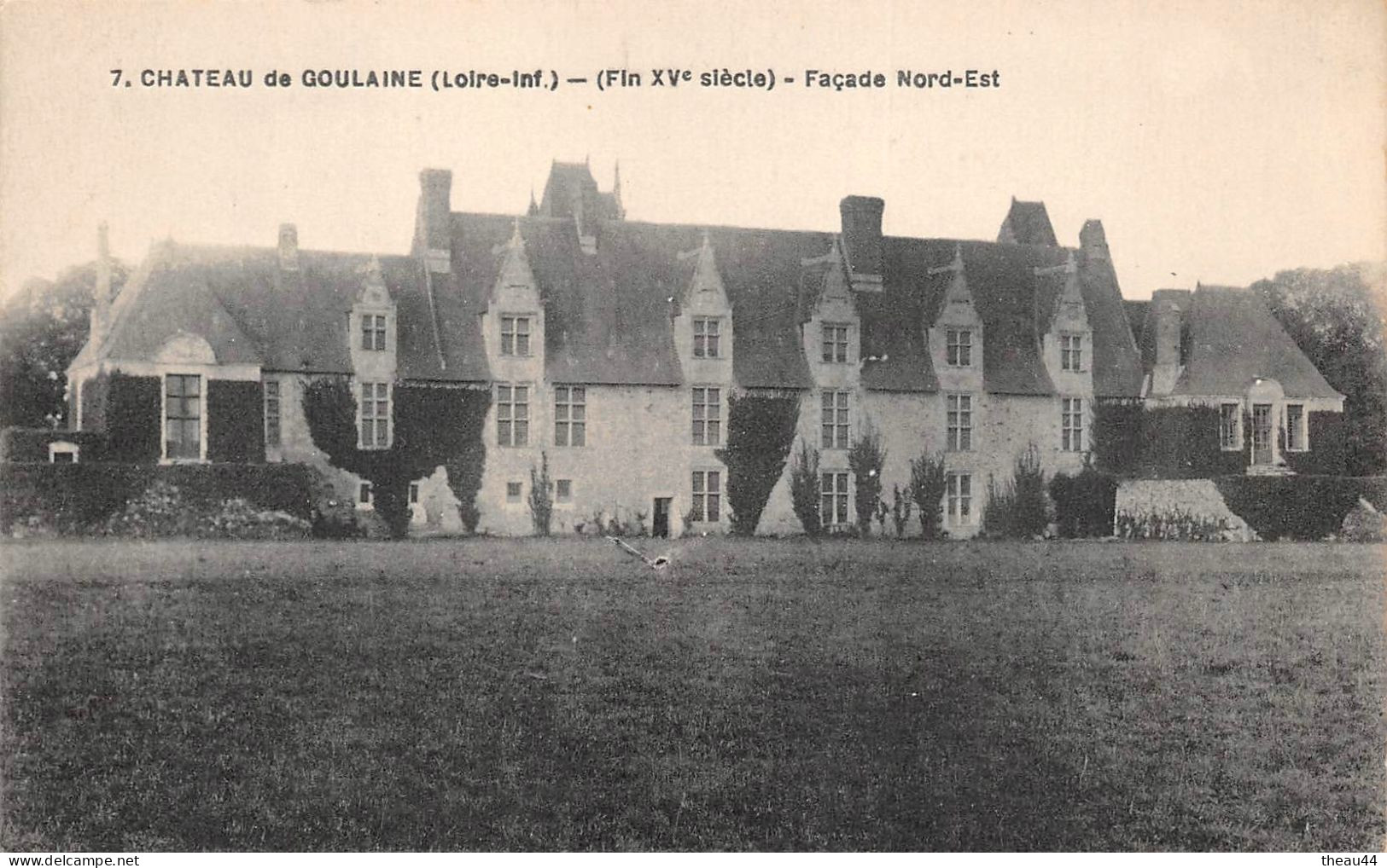 ¤¤   -  HAUTE-GOULAINE   -  Le Chateau   -  Façade Nord-Est    -  ¤¤ - Haute-Goulaine