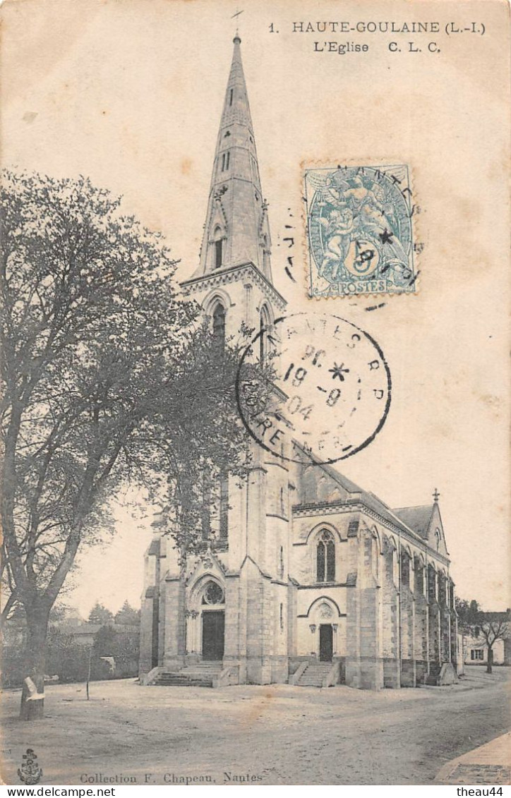 ¤¤   -  HAUTE-GOULAINE   -  L'Eglise   -  ¤¤ - Haute-Goulaine