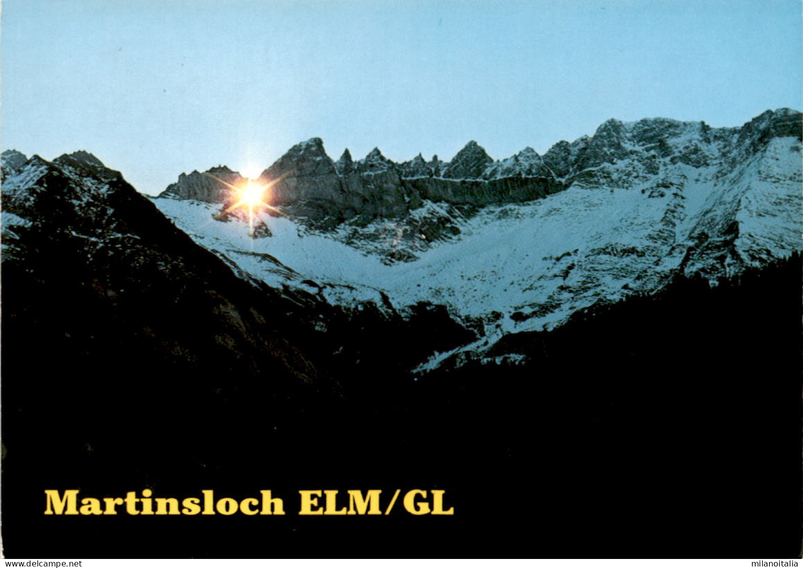 Martinsloch ELM / GL (39717) * 17. 1. 1990 - Elm