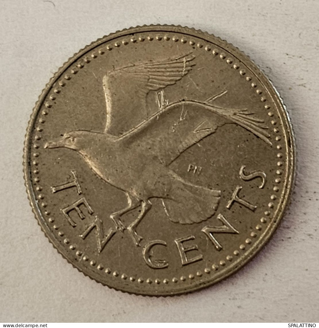 BARBADOS- 10 CENTS 1973. - Barbados (Barbuda)