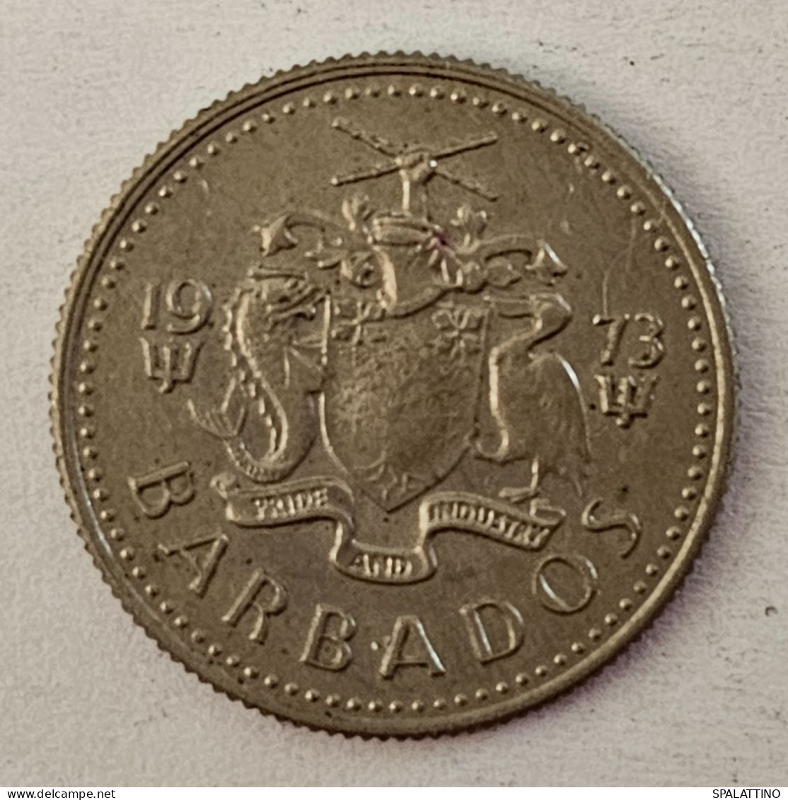 BARBADOS- 10 CENTS 1973. - Barbados