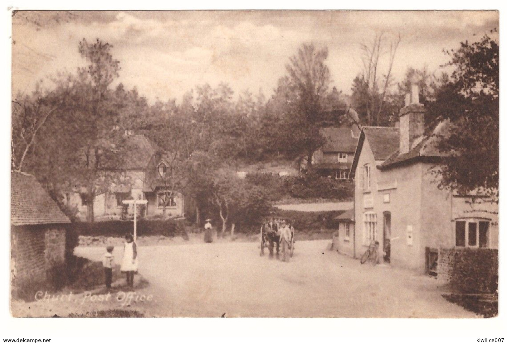 Angleterre CHURT Post Office - Surrey