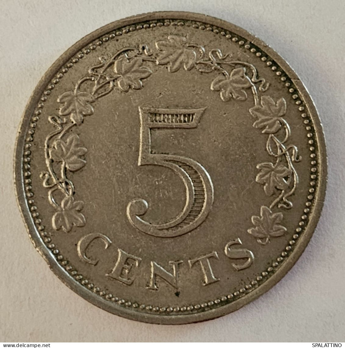 MALTA- 5 CENTS 1972. - Malta