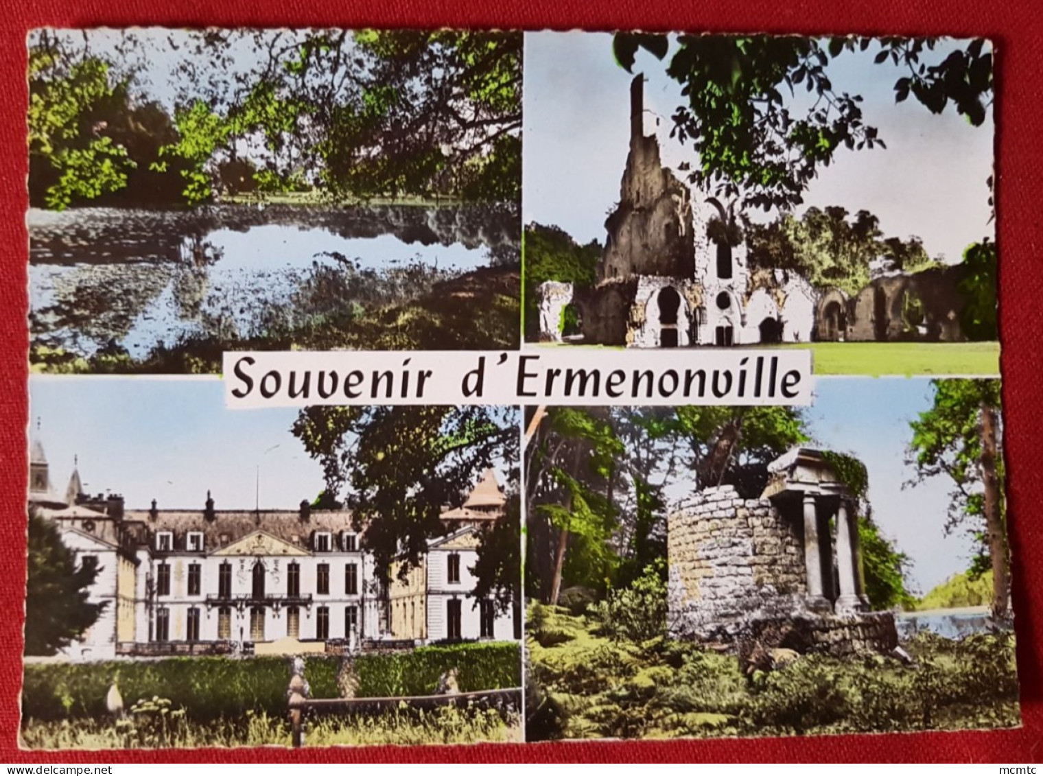 CPSM Grand Format -   Souvenir D' Ermenonville ( Multivues , Multivue  ) - Ermenonville