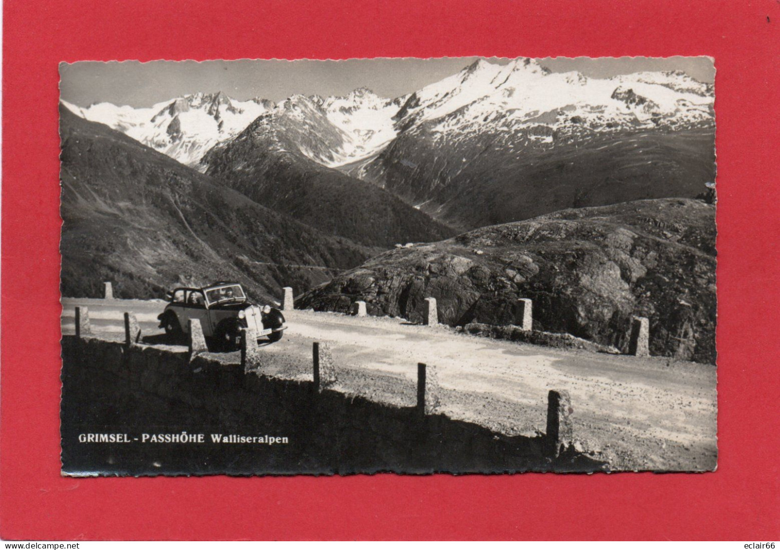 Le Col Du Grimsel Est Un Col De Suisse Situé à 2 164 Mètres D'altitude. Il Relie Innertkirchen Dans Le Haslital à Gletsc - Innertkirchen