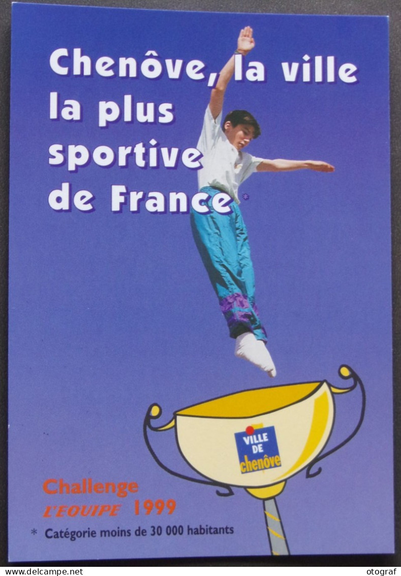 CHENOVE - Ville Da Plus Sportive De France - Challenge L'Equipe 1999 - Chenove