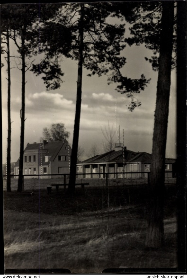 Photo CPA Drezdenko Driesen Neumark Ostbrandenburg, Jugendherberge Und Sporthalle - Neumark