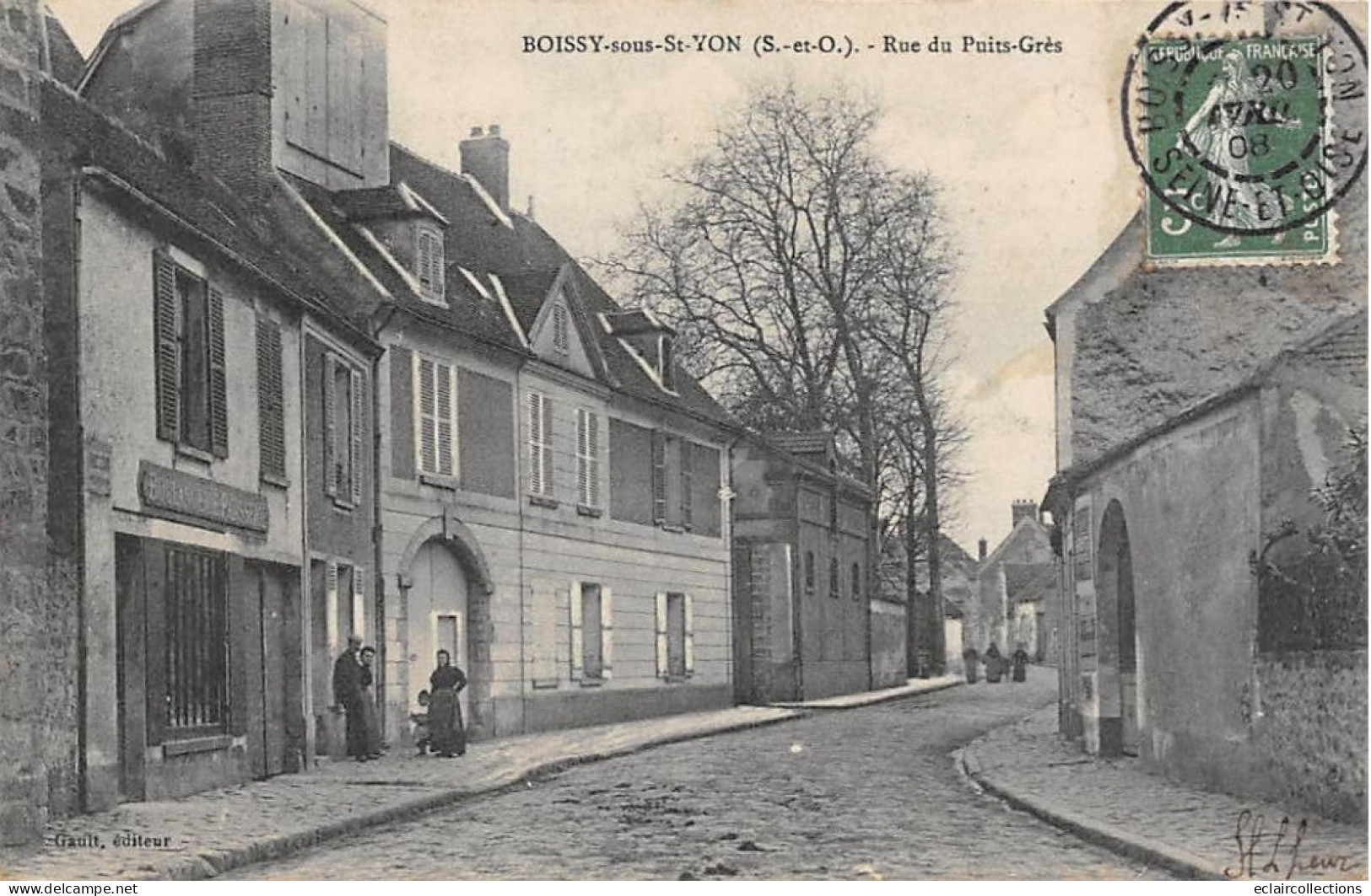 Boissy Sous St Yon       91             Rue Du Puits Grès    (voir Scan) - Autres & Non Classés