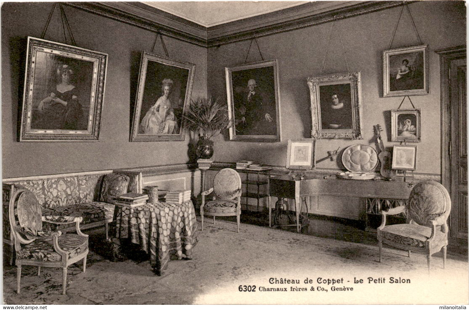 Chateau De Coppet - Le Petit Salon (6302) - Coppet