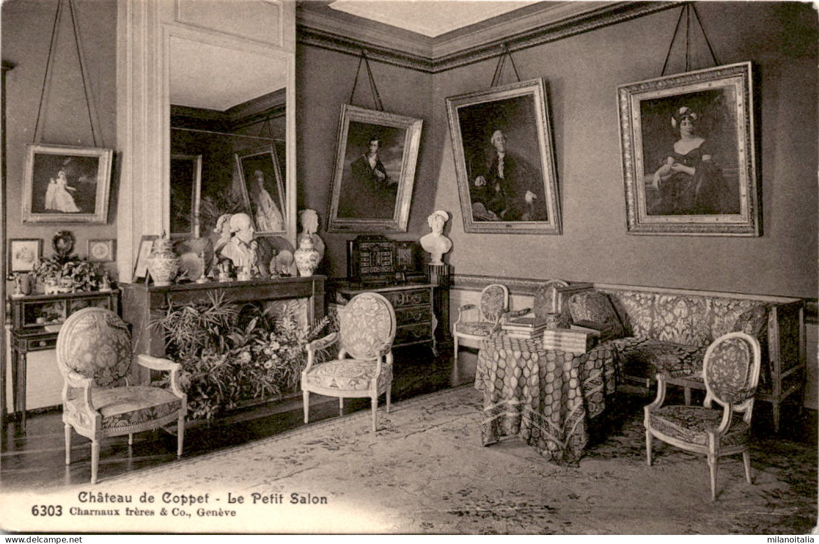 Chateau De Coppet - Le Petit Salon (6303) - Coppet