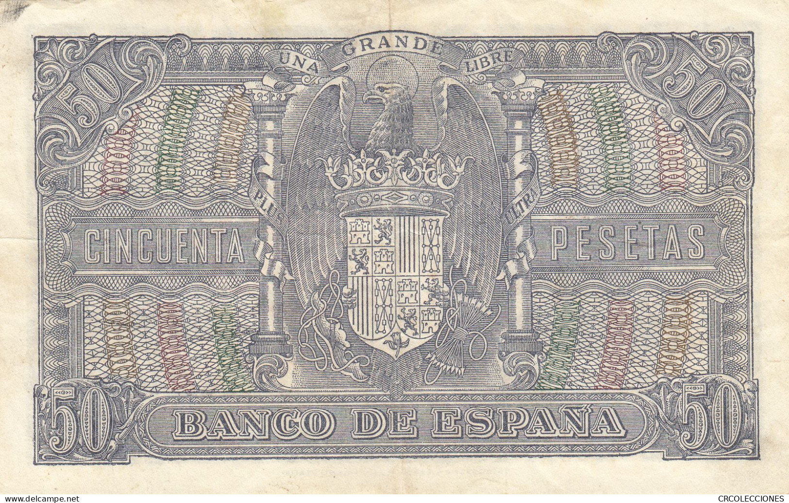 CRBS0797 BILLETE ESPAÑA 50 PESETAS 1940 MBC+ - 50 Pesetas