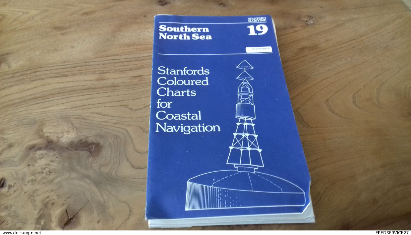 124/ SOUTHERN NORTH SEA  / STANFORDS COLOURED CHARTS FOR COASTAL NAVIGATION - Nautical Charts