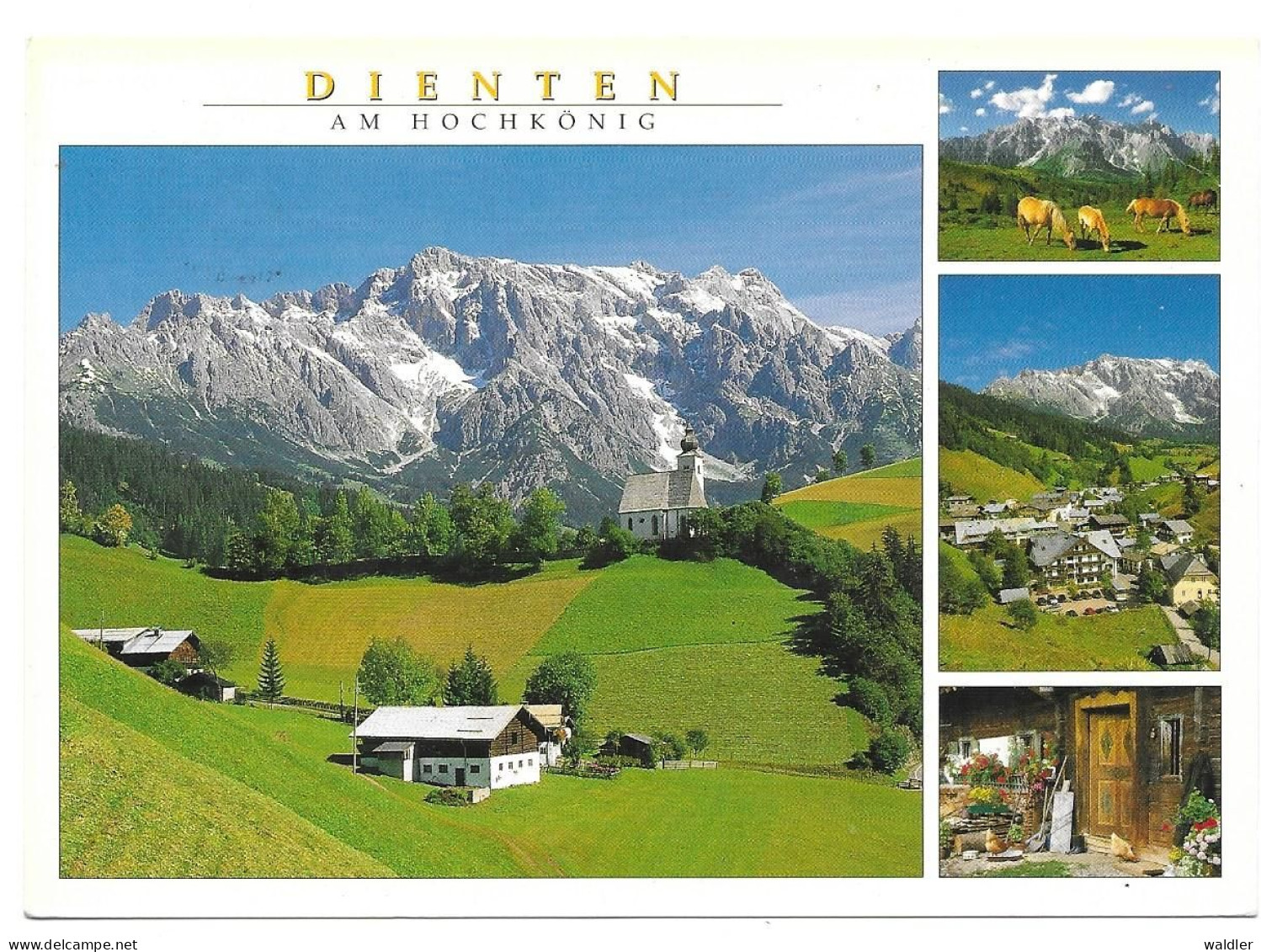 5652  DIENTEN AM HOCHKÖNIG - Dienten