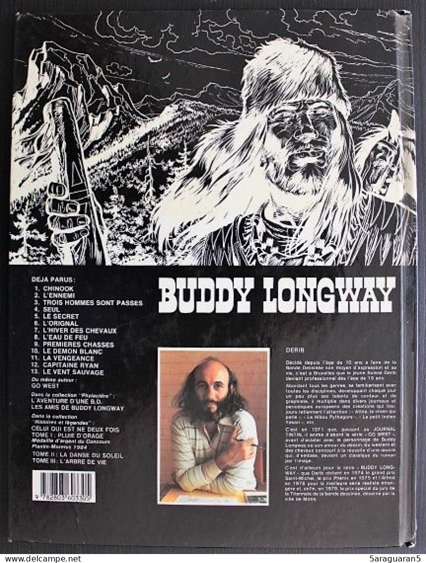 BD BUDDY LONGWAY - 2 - L'ennemi - Rééd. 1983 - Buddy Longway