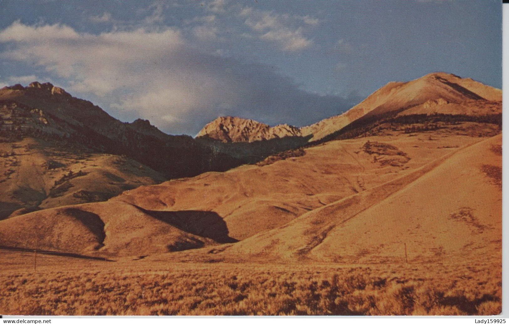 Lost River Range Near Borah Peak  Idaho USA. The Rocky Mountains  Afternoon Color Is Really - Otros & Sin Clasificación