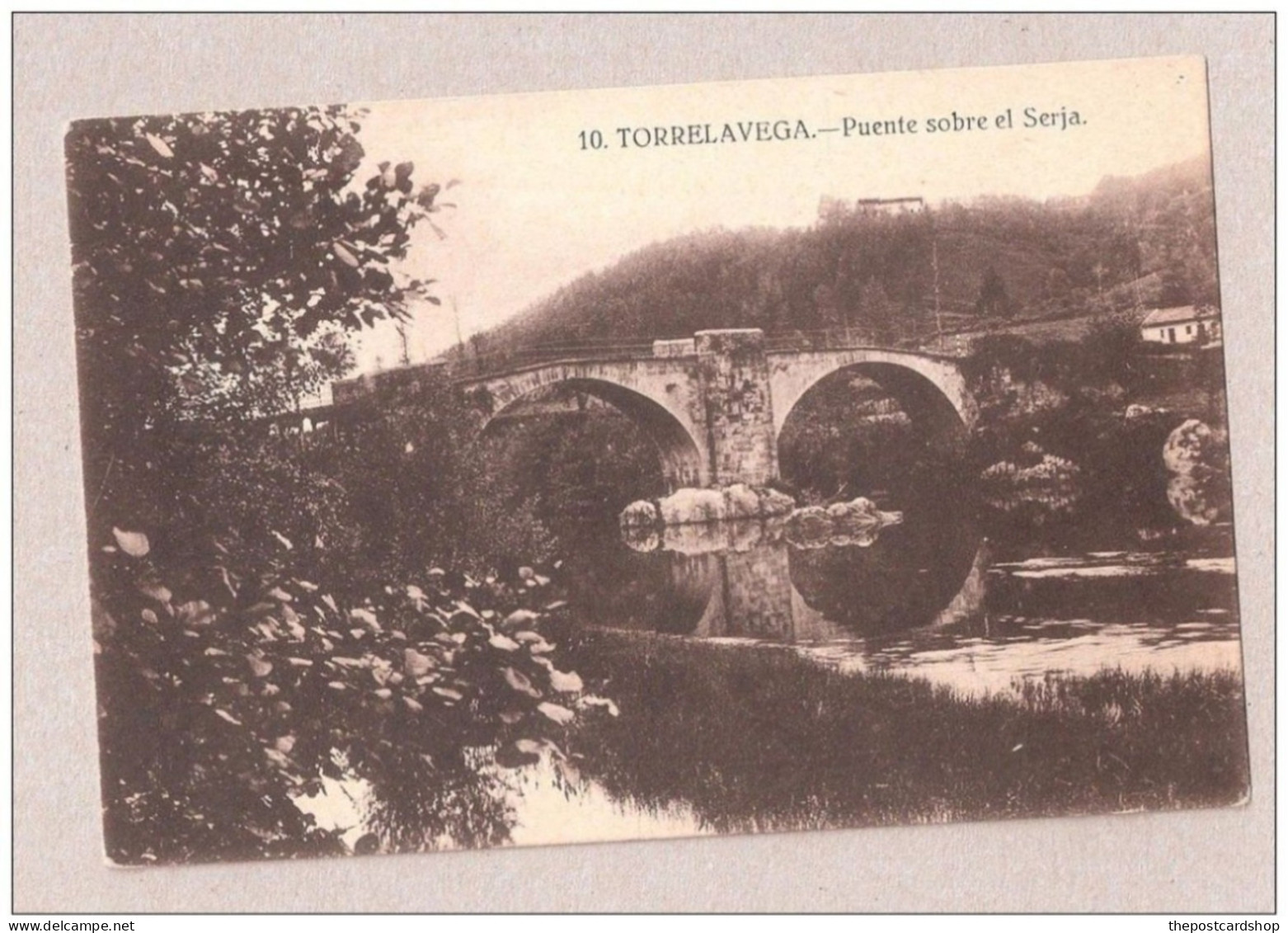 SPAIN Torrelavega Puente SOBRE EL SERJA NON CIRCULAD - Cantabria (Santander)