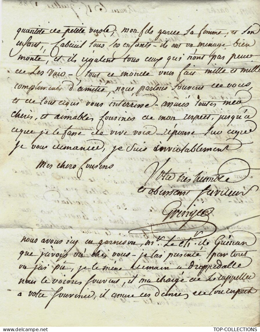 De Rouen 1788 LETTRE Sign. FINANCE MEDECINE « petite Vérole » Pour FOACHE LE HAVRE ARMATEUR TRAITE NEGRIERE - Documents Historiques