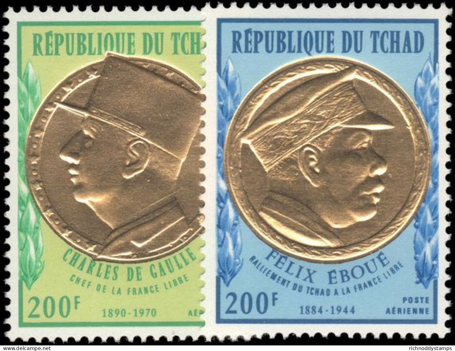 Chad 1971 General De Gaulle Unmounted Mint. - Tchad (1960-...)