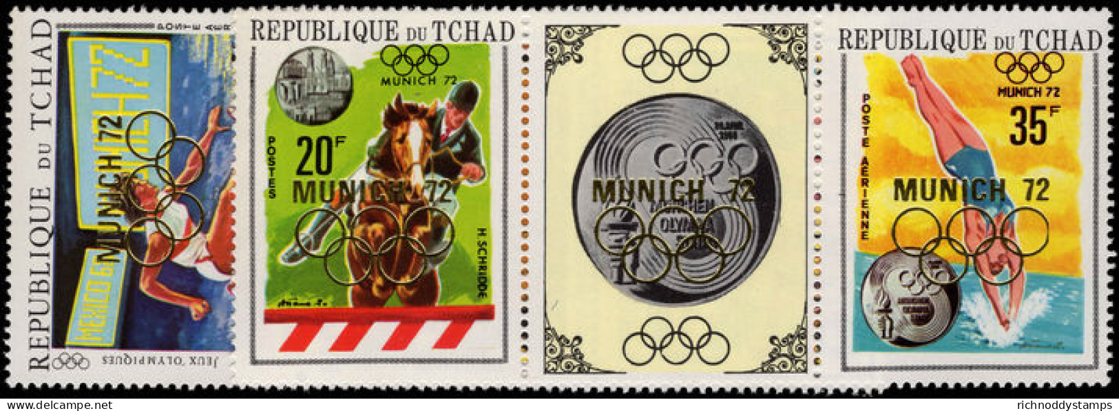 Chad 1971 Summer Olympics Unmounted Mint. - Tchad (1960-...)