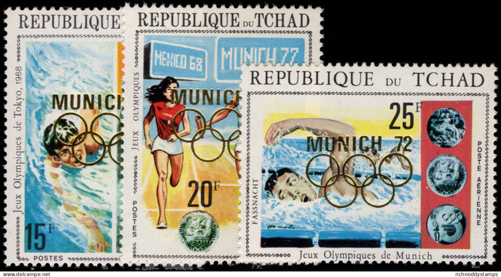 Chad 1972 Summer Olympics Unmounted Mint. - Tchad (1960-...)