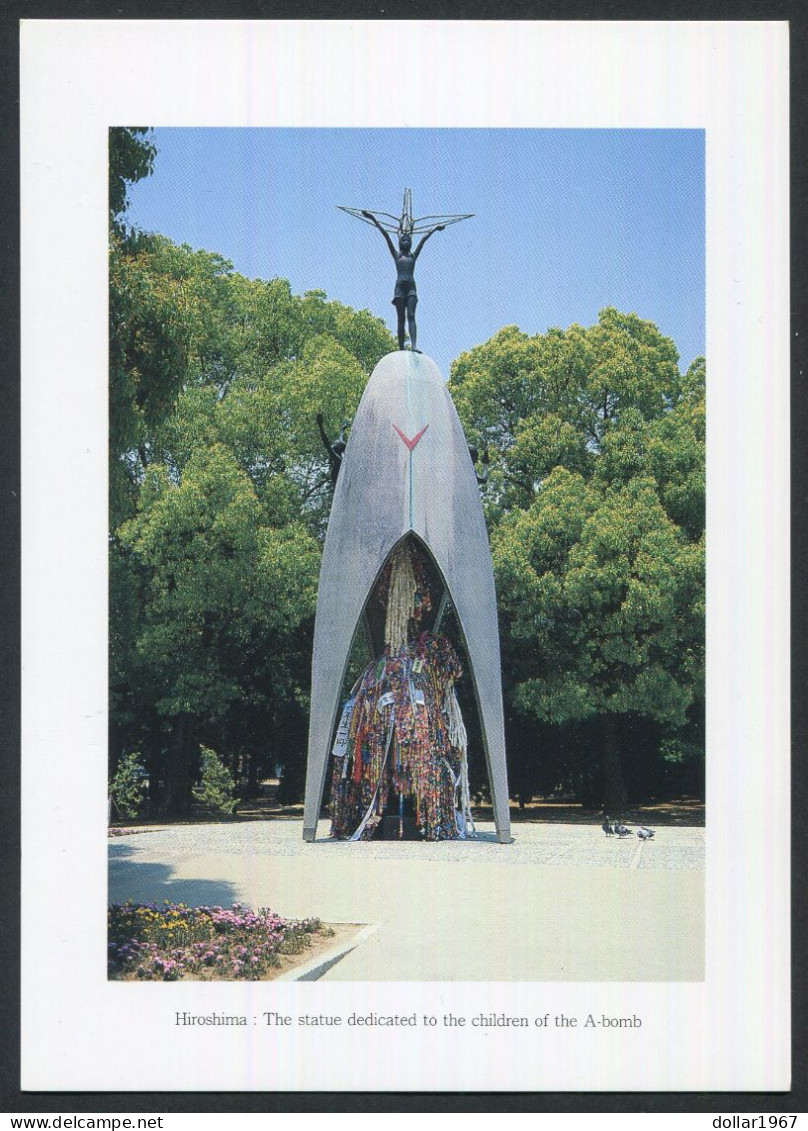 Children's Peace Monument -1 Nakajimachō, Naka Ward, Hiroshima, Japan- Not USED -2 Scans For Condition.(Originalscan !!) - Hiroshima