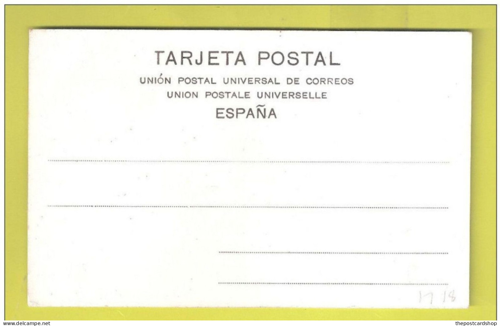 ARSENAL De FERROL Parque De Anclas La Coruña EARLY UNDIVIDED BACK UNUSED POSTCARD Tarjeta Postal - La Coruña