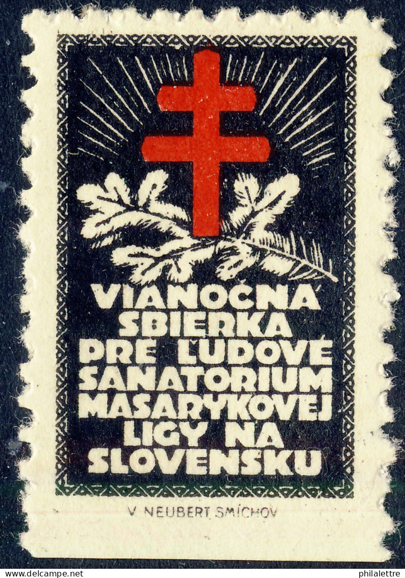 CZECHOSLOVAKIA - 1920s/30s CHRISTMAS SEAL For The Masaryk League Against Tuberculosis In Slovakia (Ref.031) - Maladies