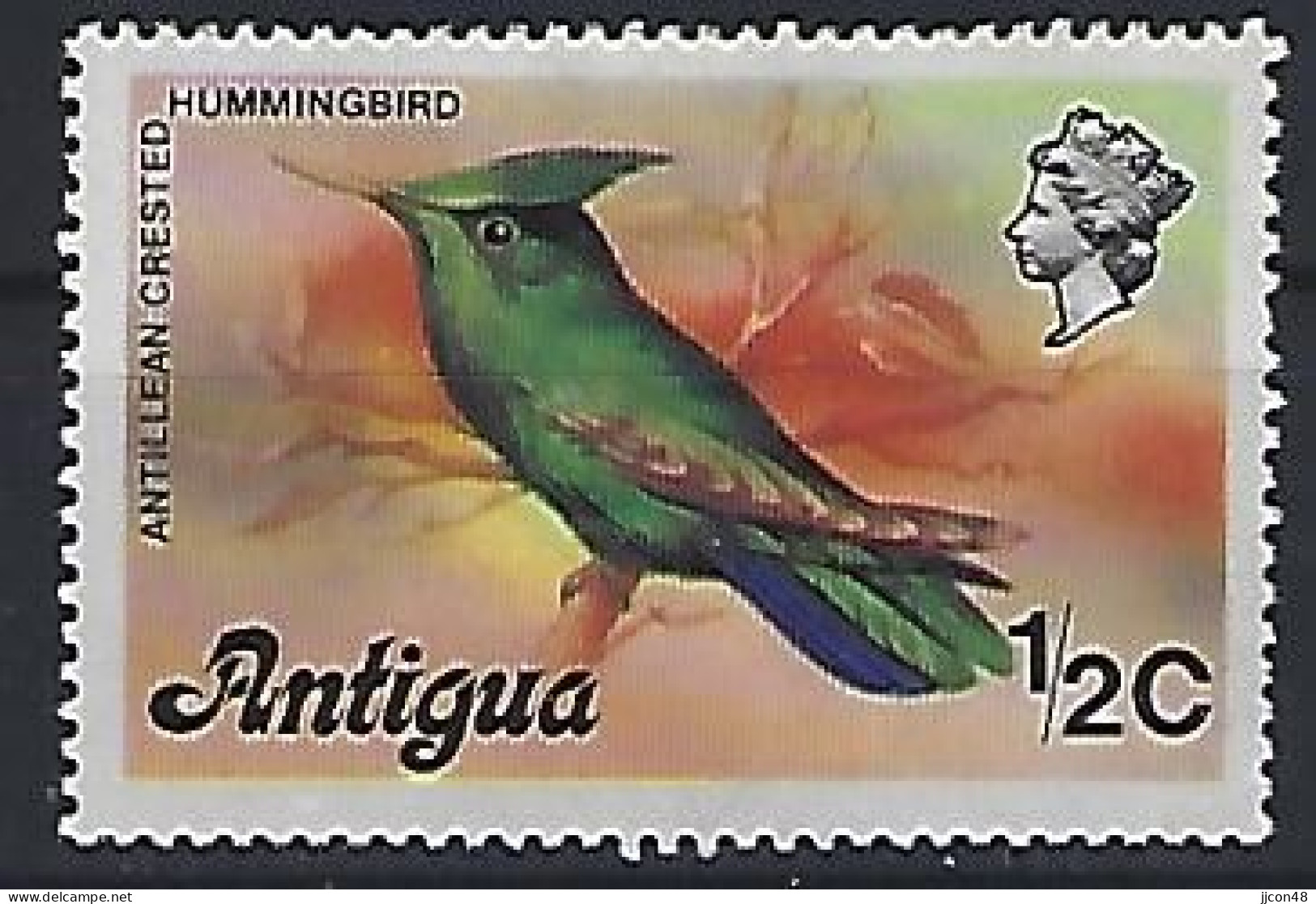 Antigua 1976  Birds (*) MM - 1960-1981 Ministerial Government
