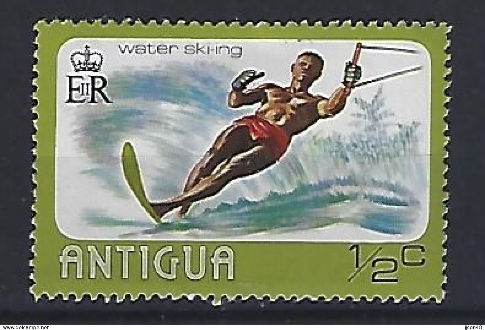 Antigua 1976  Water Sports (**) MNH - 1960-1981 Autonomie Interne