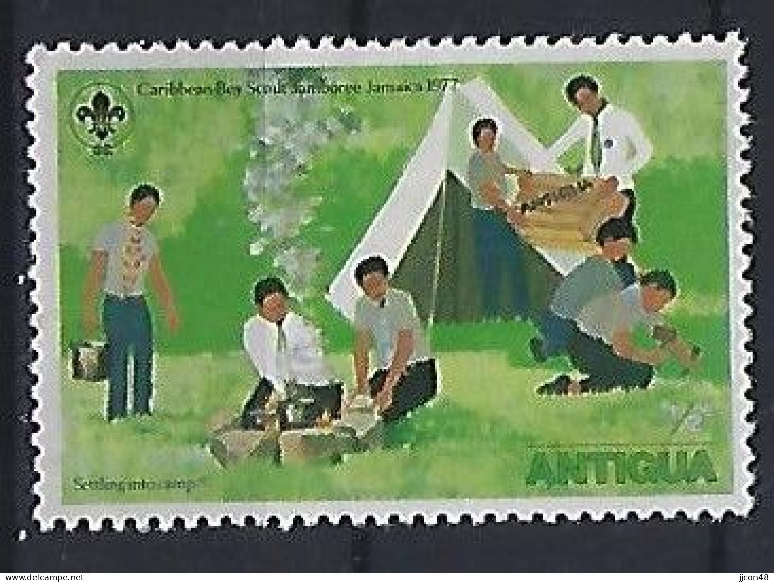 Antigua 1977  Scout Jamboree (**) MNH - 1960-1981 Ministerial Government