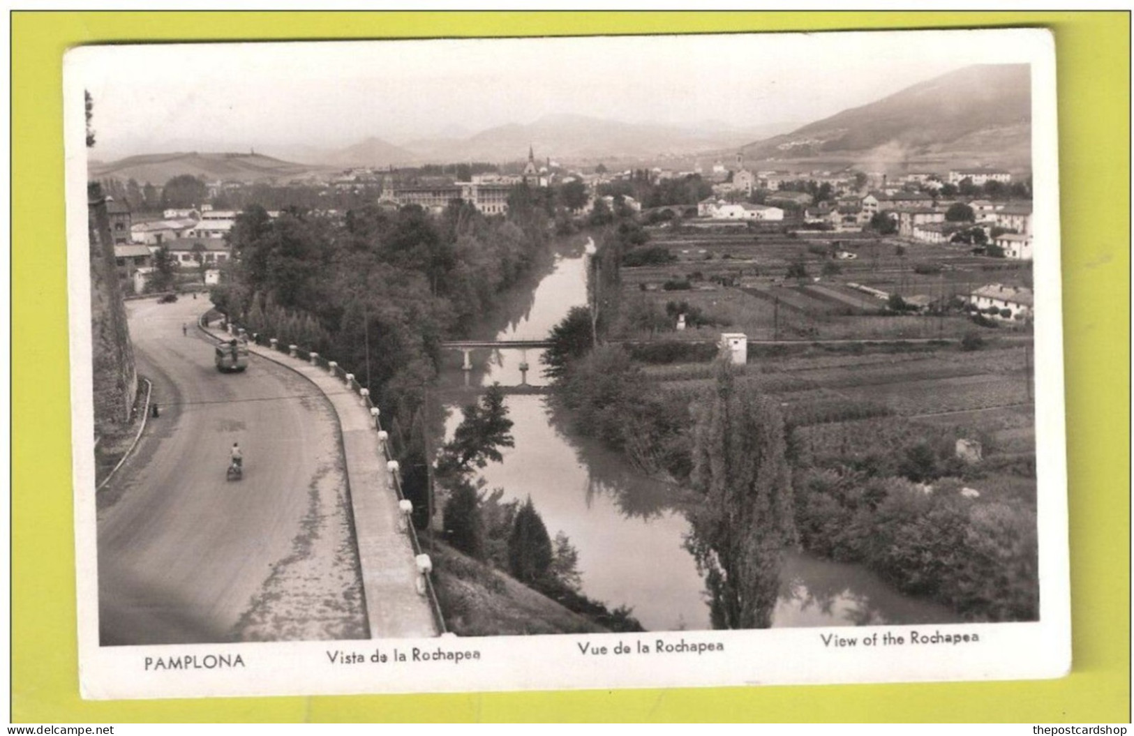 RP Pamplona VISTA DE LA ROCHAPEA MANIPEL RTRO UNUSED Navarra Spain - Navarra (Pamplona)