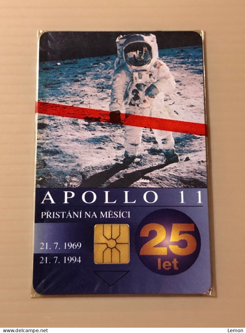 Germany SPT Telecom Smart Card Chip Card Phonecard, APOLLO 11 PRISTANI NA MESICI, NASA, Set Of 1 Mint Card - Other & Unclassified