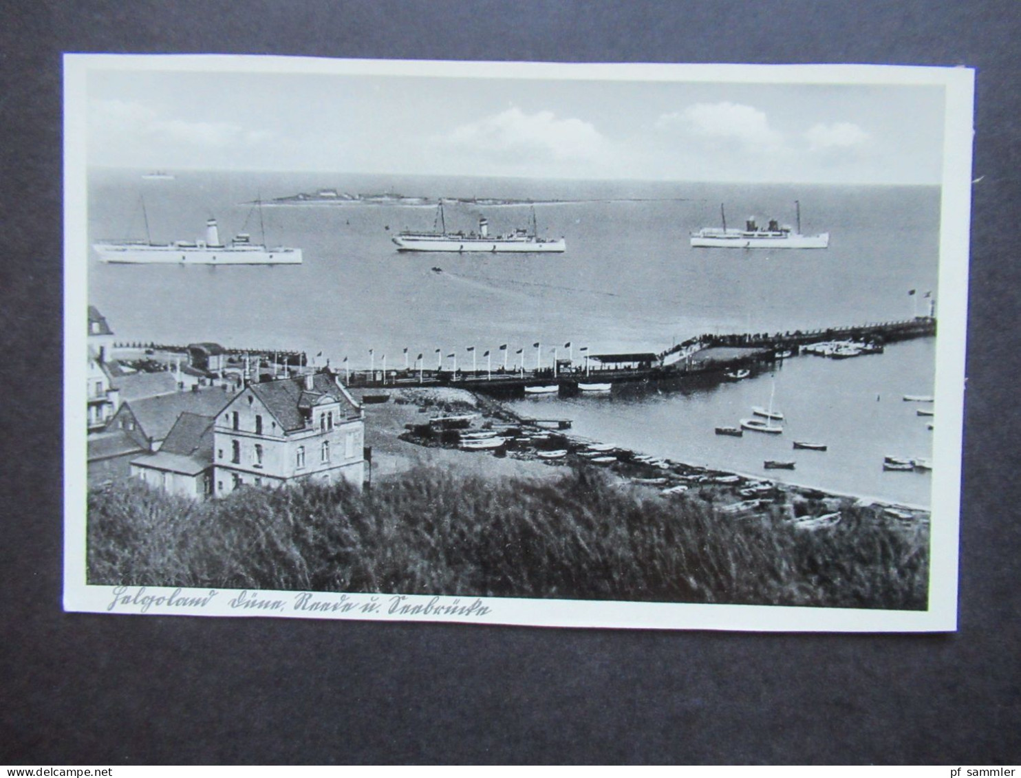 AK Um 1930 Helgoland Düne, Landungsbrücke Verlag Julius Simonsen, Oldenburg In Holstein - Helgoland