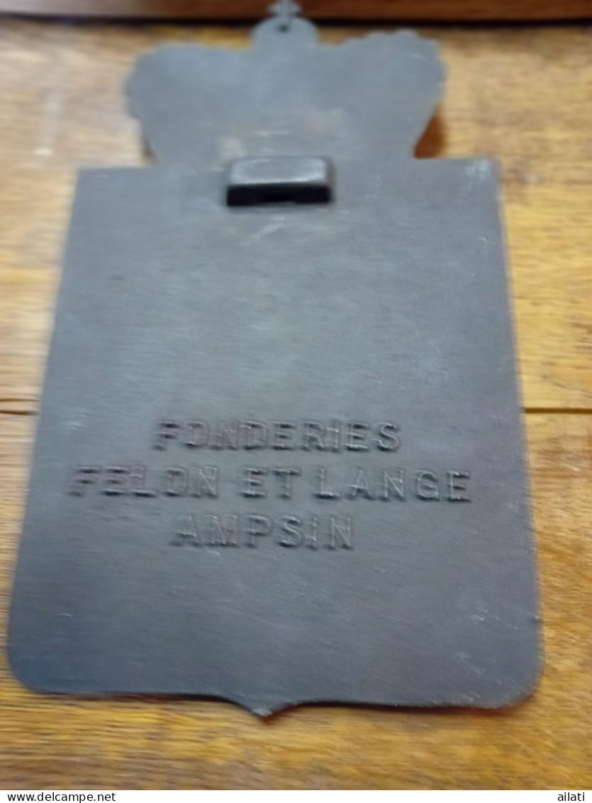 Médaille De La Province De Liège En Fonte - Professionals / Firms
