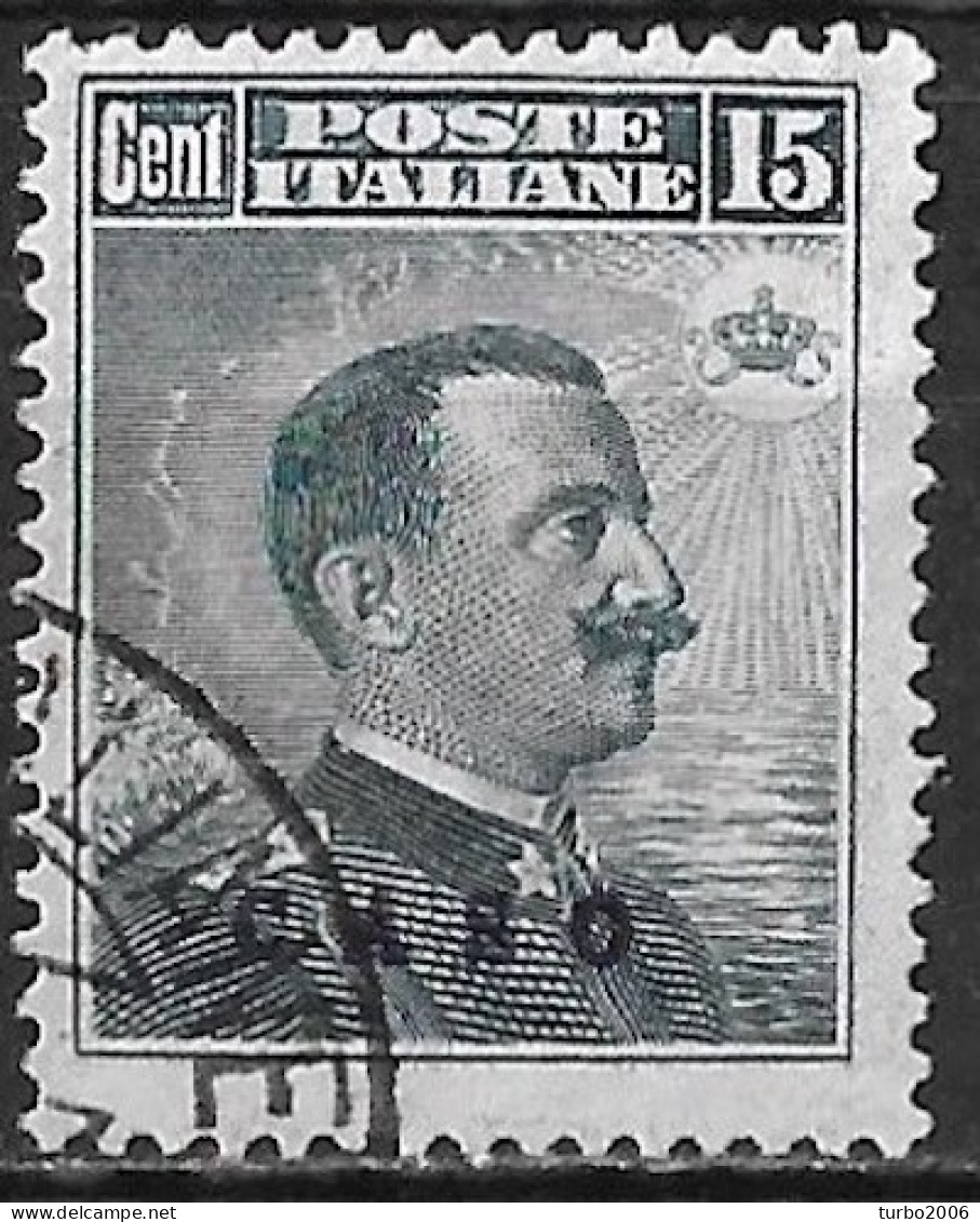 DODECANESE 1912 Black Overprint CASO On Italian Stamp 15 C Black Vl. 4 - Dodekanisos