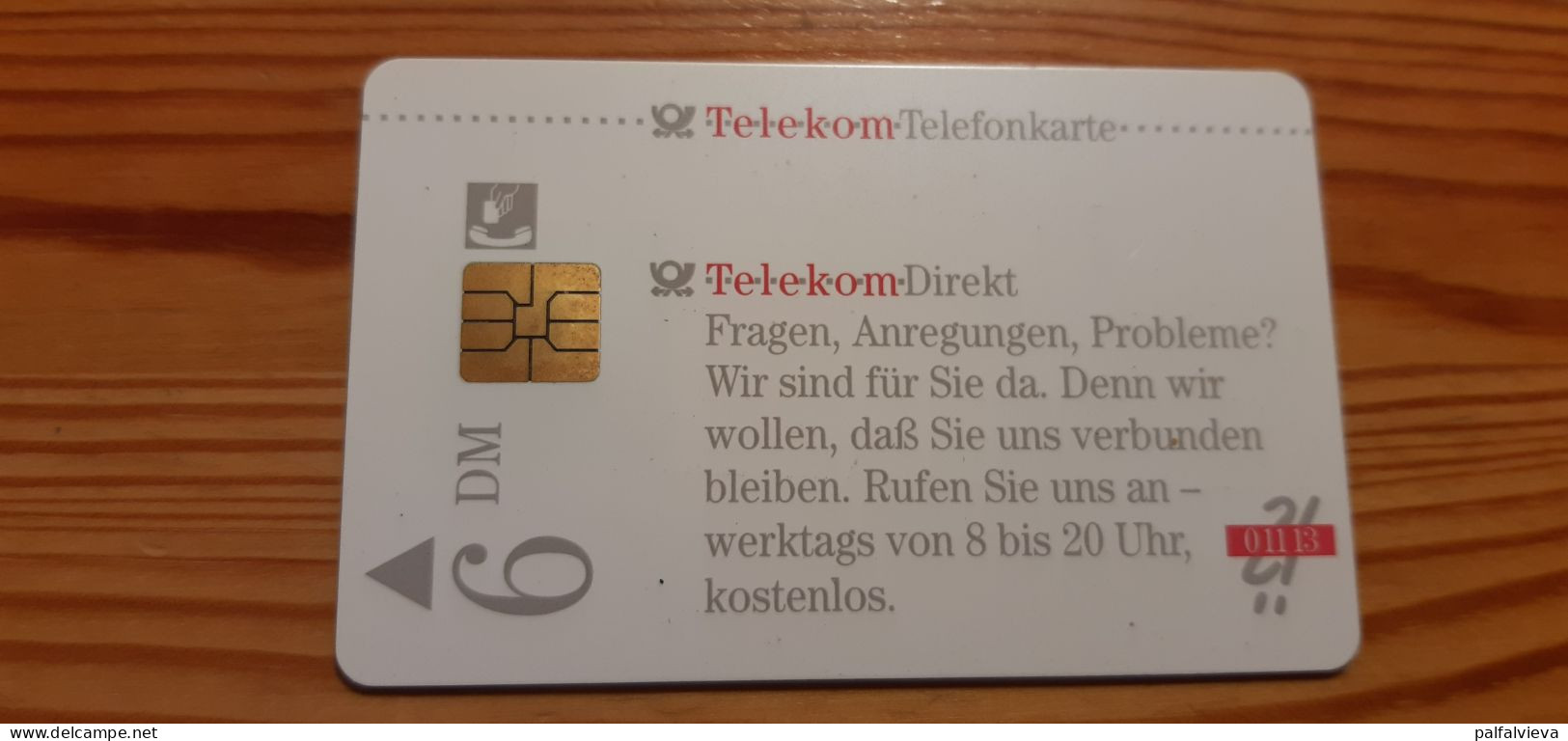 Phonecard Germany A 26 09.94. 60.000 Ex. - A + AD-Series : D. Telekom AG Advertisement