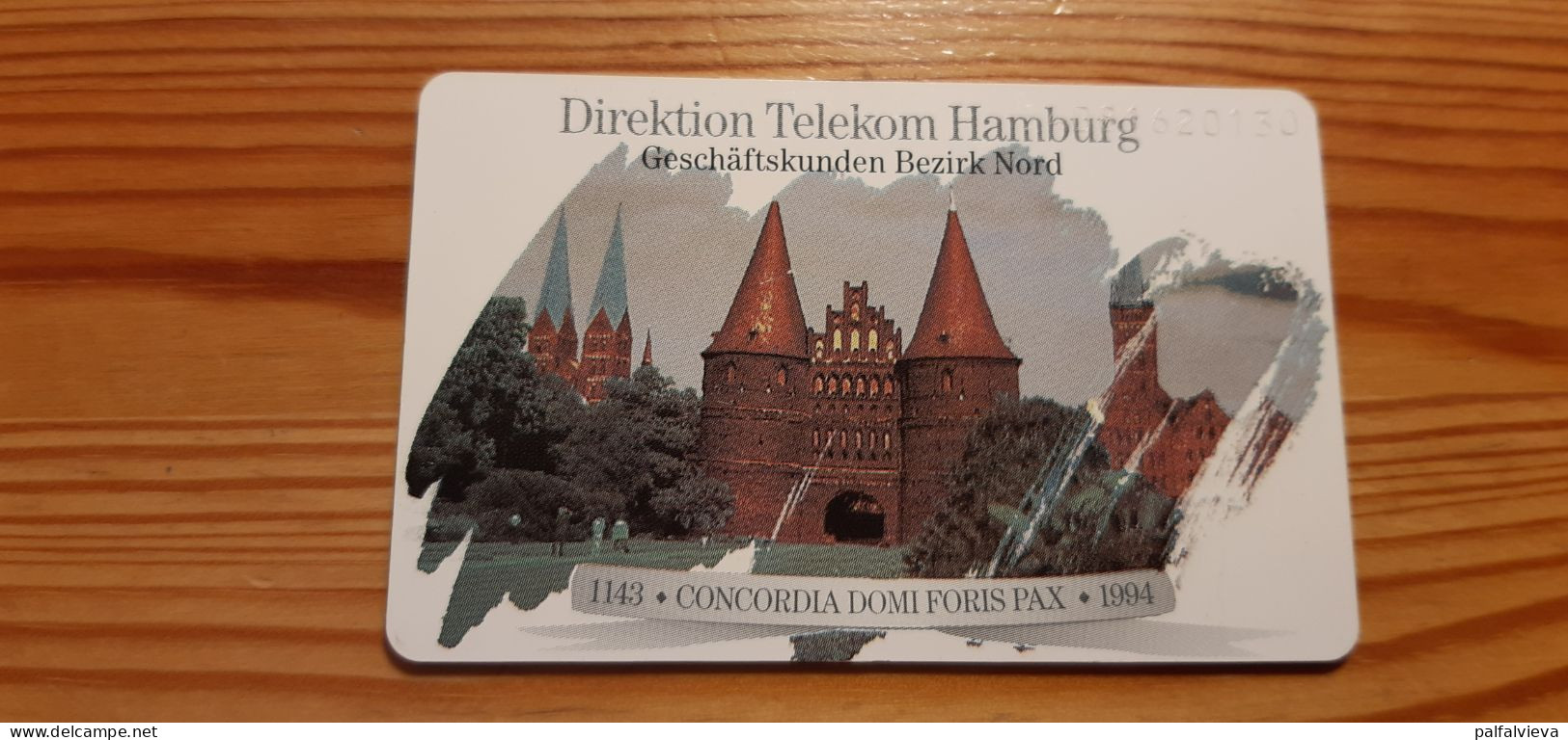 Phonecard Germany A 22 07.94. Direktion Hamburg, Ship 80.000 Ex. - A + AD-Serie : Pubblicitarie Della Telecom Tedesca AG