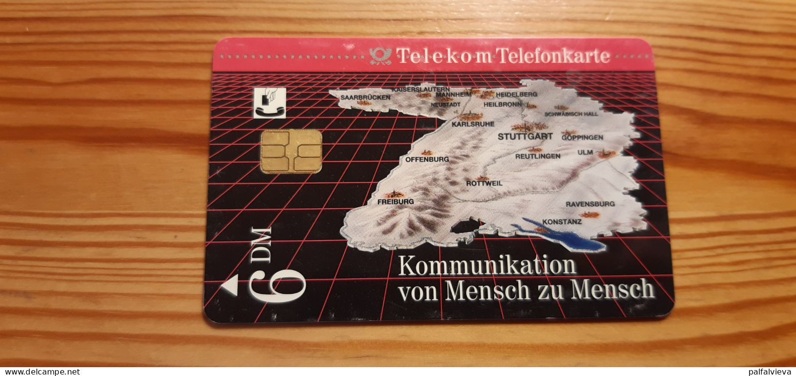 Phonecard Germany A 20 06.94.Direktion Stuttgart 50.000 Ex. - A + AD-Series : D. Telekom AG Advertisement