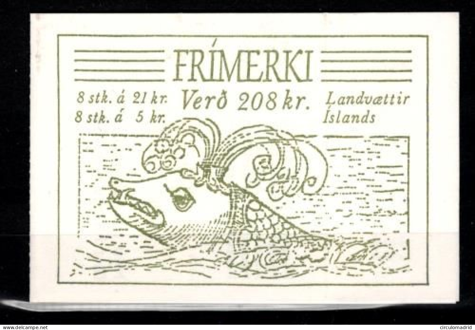 Islandia (Carnets) Nº 667. - Maximumkarten