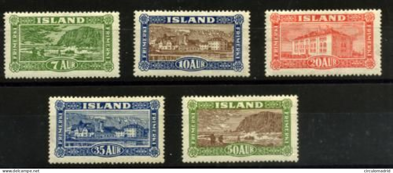 Islandia Nº 115/19 - Unused Stamps