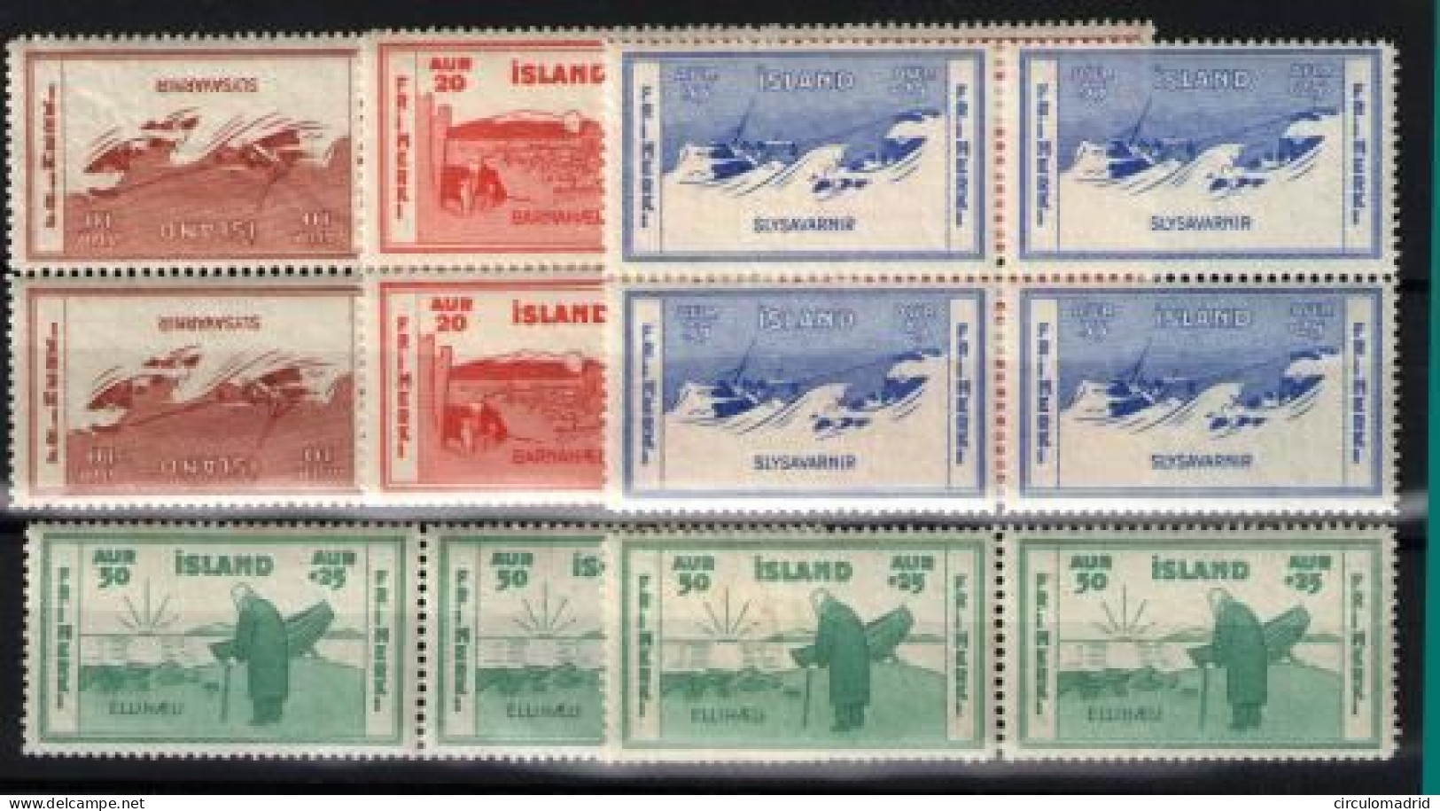 Islandia Nº 154/57 - Unused Stamps