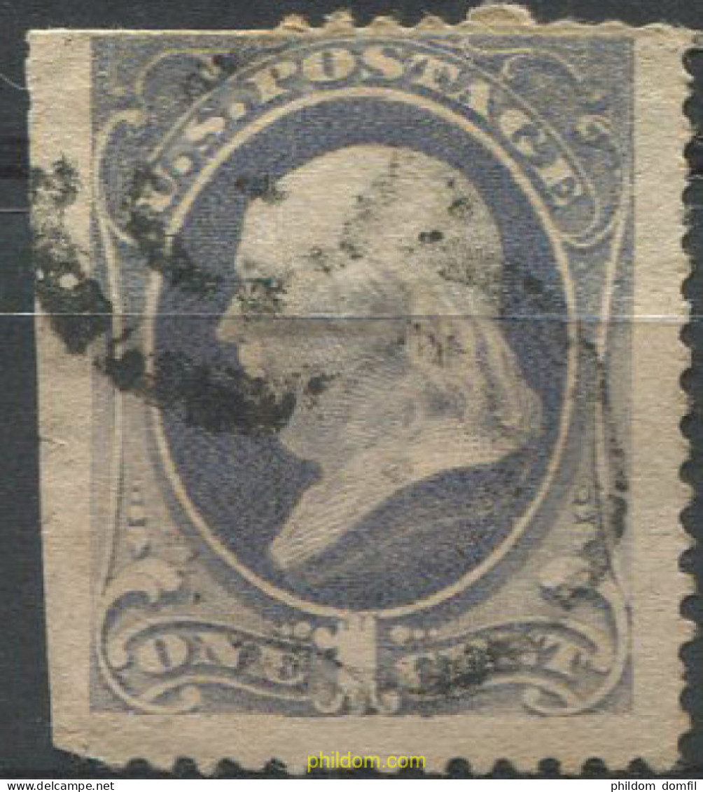 707333 USED ESTADOS UNIDOS 1870 PRESIDENTES Y POLITICOS - Unused Stamps
