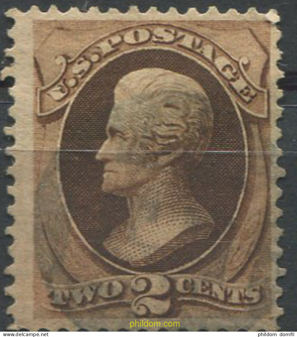 707334 USED ESTADOS UNIDOS 1870 PRESIDENTES Y POLITICOS - Unused Stamps