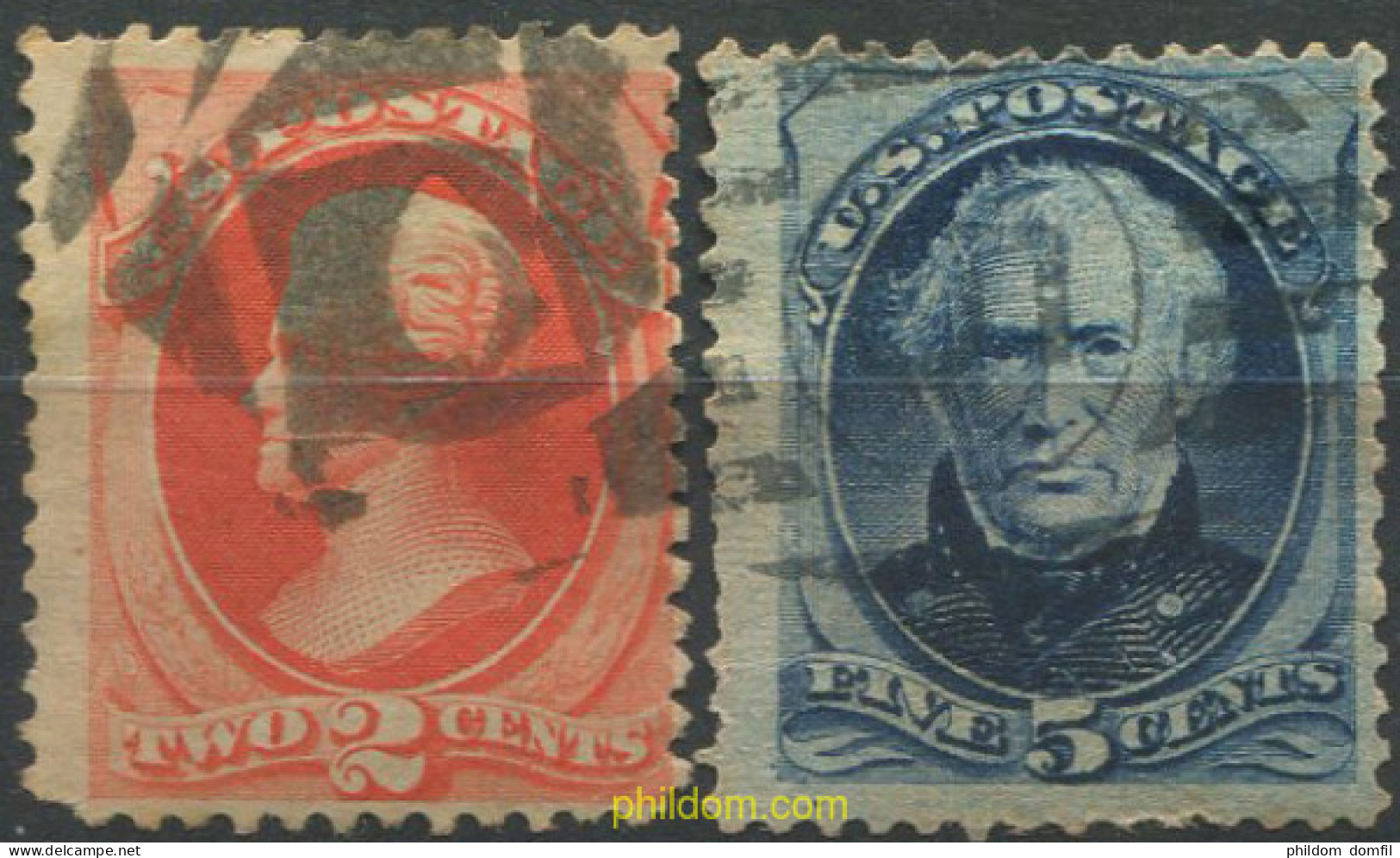 707340 USED ESTADOS UNIDOS 1875 CONTINENTAL BANK NOTE CO - Unused Stamps