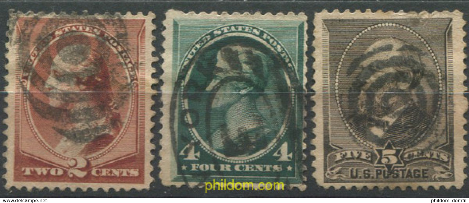 707341 USED ESTADOS UNIDOS 1882 DENTADOS 12 - Nuevos