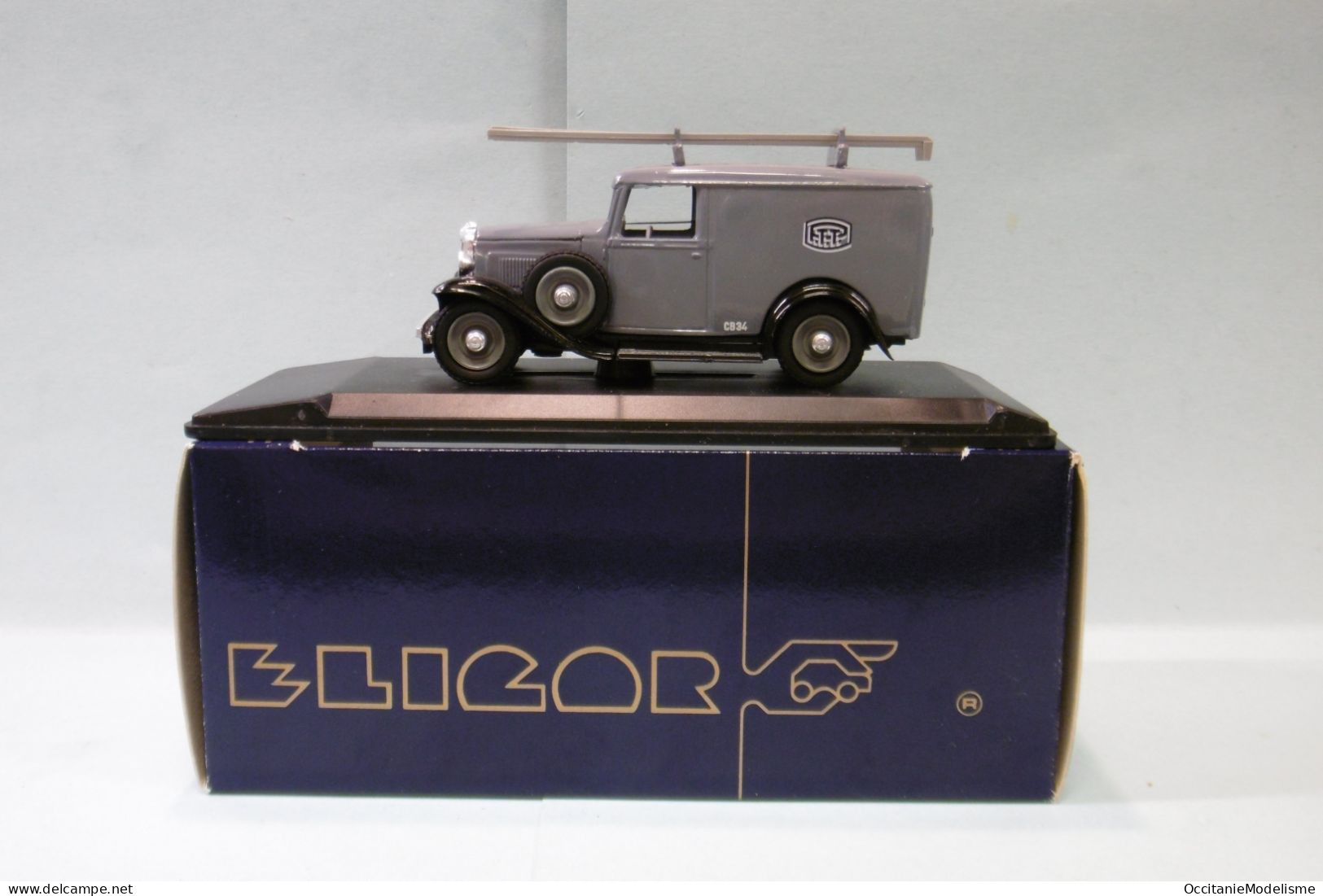 Eligor - CITROEN 500kg Camionnette 1934 PTT Téléphone Réf. 1004 BO 1/43 - Eligor